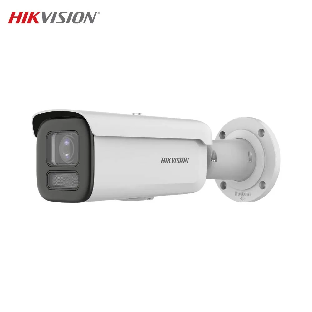 Caméra de Surveillance avec IA Hikvision Bullet 4MP Smart Hybrid Light, ColorVu & AcuSense Blanc