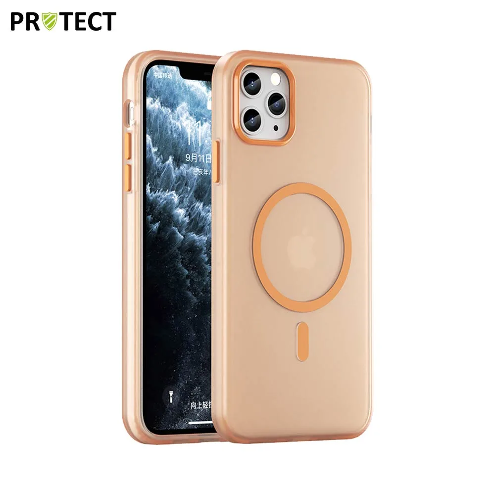 Coque de Protection MagSafe PROTECT pour Apple iPhone 11 Pro Max Orange