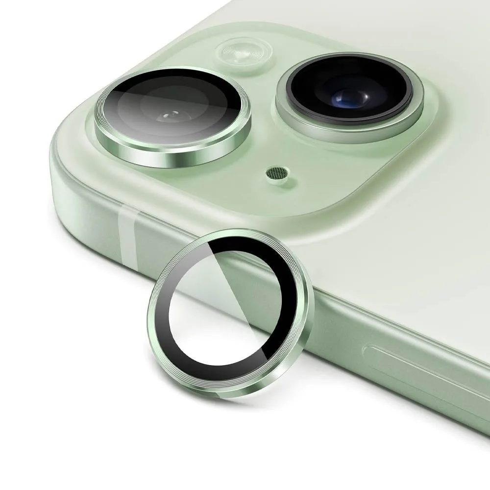 Protection Lentille Apple iPhone 15/iPhone 15 Plus Vert