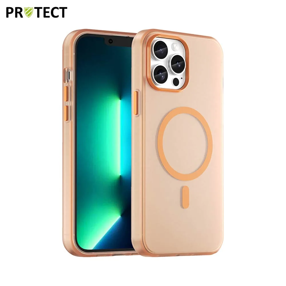 Coque de Protection MagSafe PROTECT pour Apple iPhone 13 Pro Max Orange