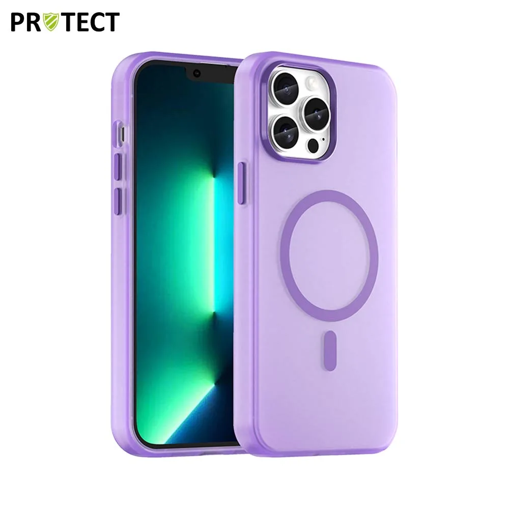 Coque de Protection MagSafe PROTECT pour Apple iPhone 13 Pro Max Violet Foncé