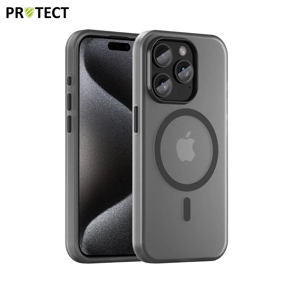 Coque de Protection MagSafe PROTECT pour Apple iPhone 15 Pro Noir