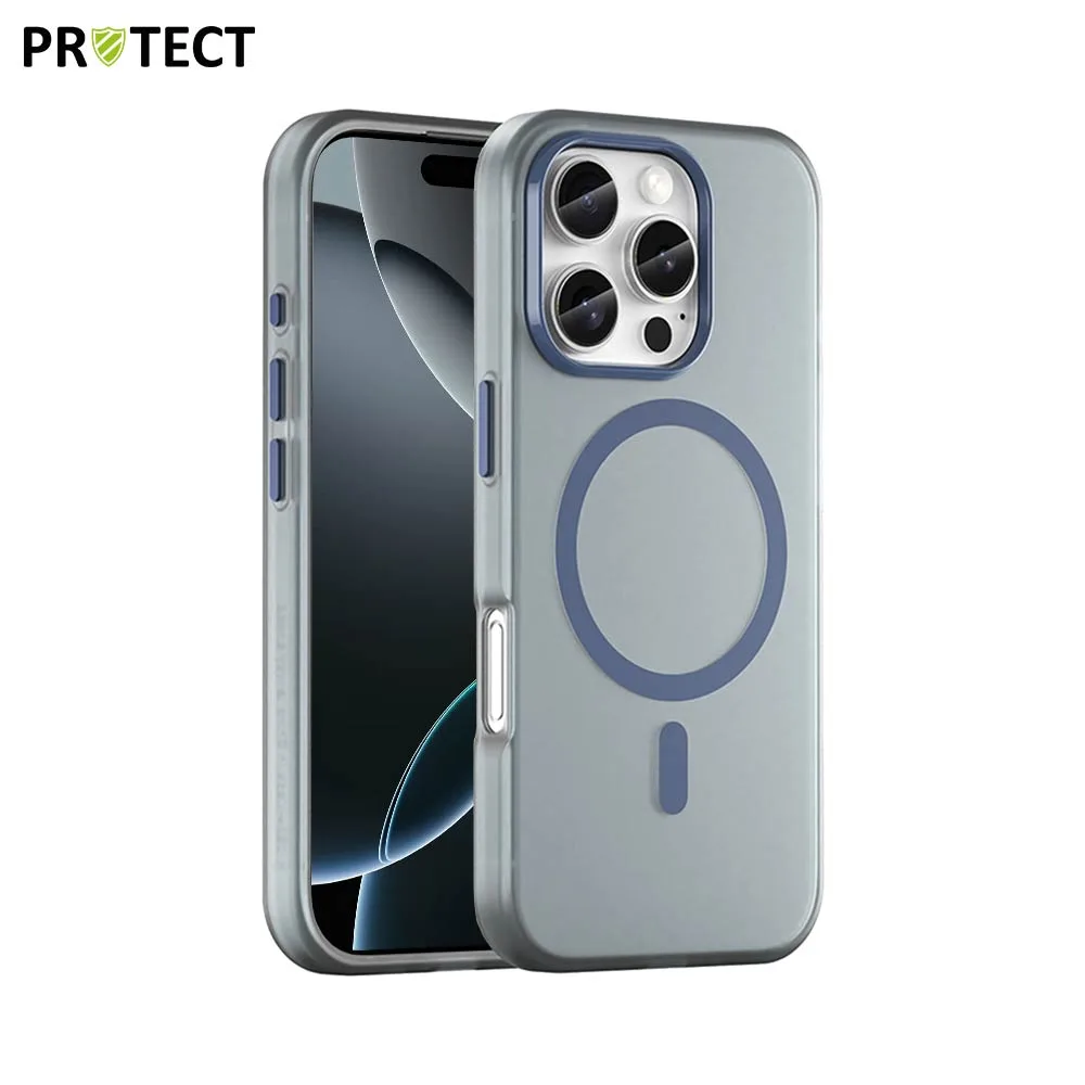 Coque de Protection MagSafe PROTECT pour Apple iPhone 16 Pro Bleu Marine