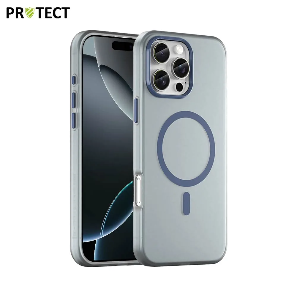 Coque de Protection MagSafe PROTECT pour Apple iPhone 16 Pro Max Bleu Marine