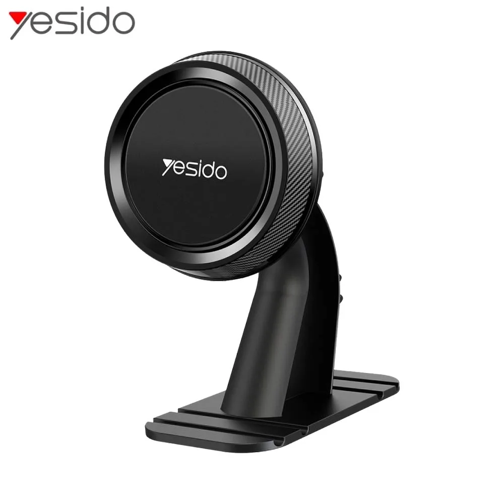 Support Smartphone Magnétique pour Voiture Yesido C60 (Adhesif) Noir