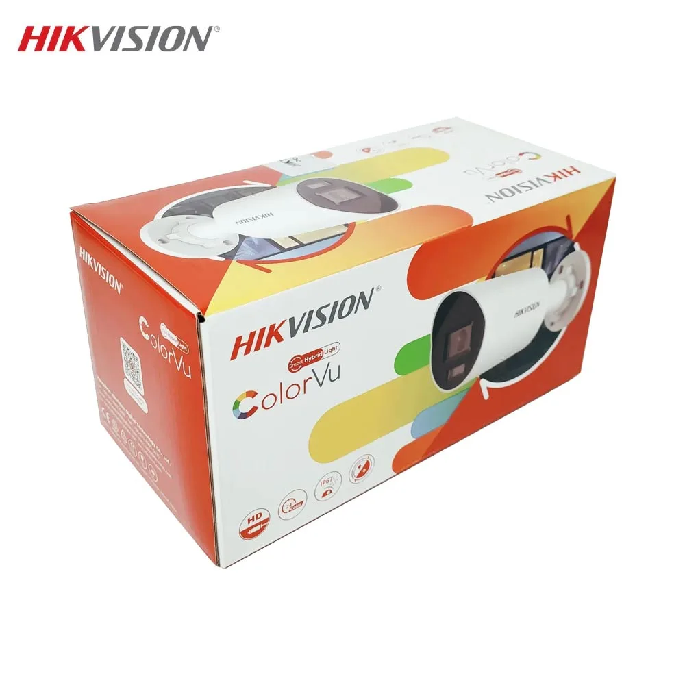 Caméra de Surveillance avec IA Hikvision /SL (4mm) Mini Bullet 4MP Smart Hybrid Light, ColorVu & AcuSense Blanc — vue 3
