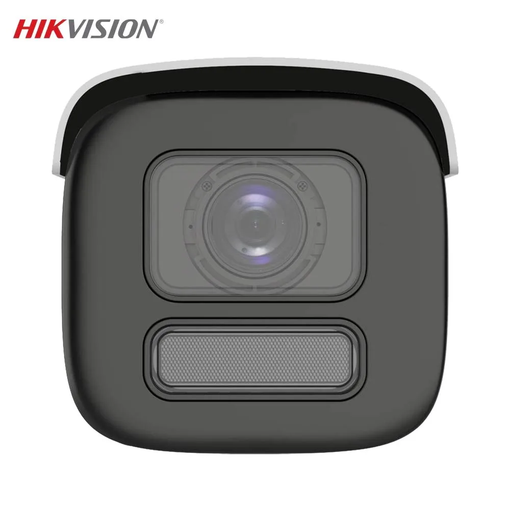 Caméra de Surveillance avec IA Hikvision Bullet 4MP Smart Hybrid Light, ColorVu & AcuSense Blanc — vue 2