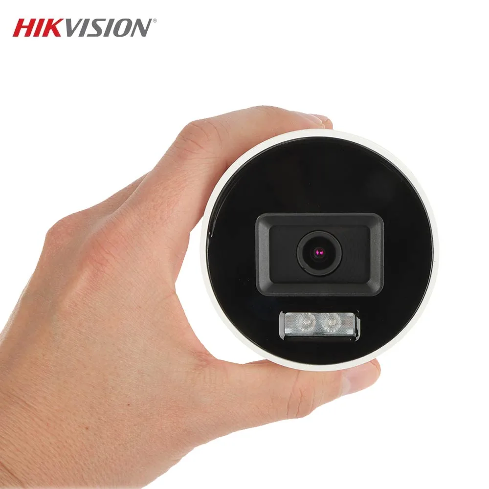 Caméra de Surveillance avec IA Hikvision -I (4mm) Mini Bullet 2MP IR & AcuSense Blanc — vue 2