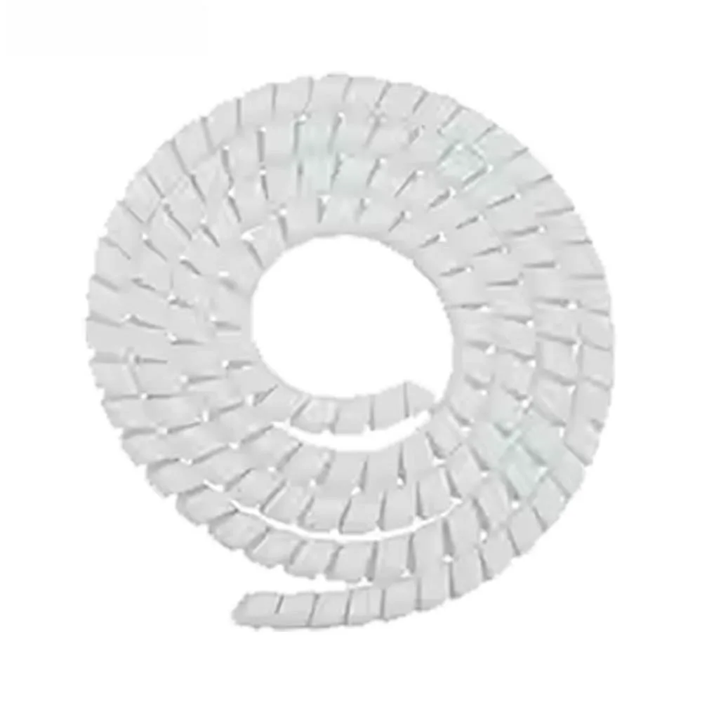 Protège-Câble Spirale pour Trottinettes Électriques (1m) (T-32) Blanc