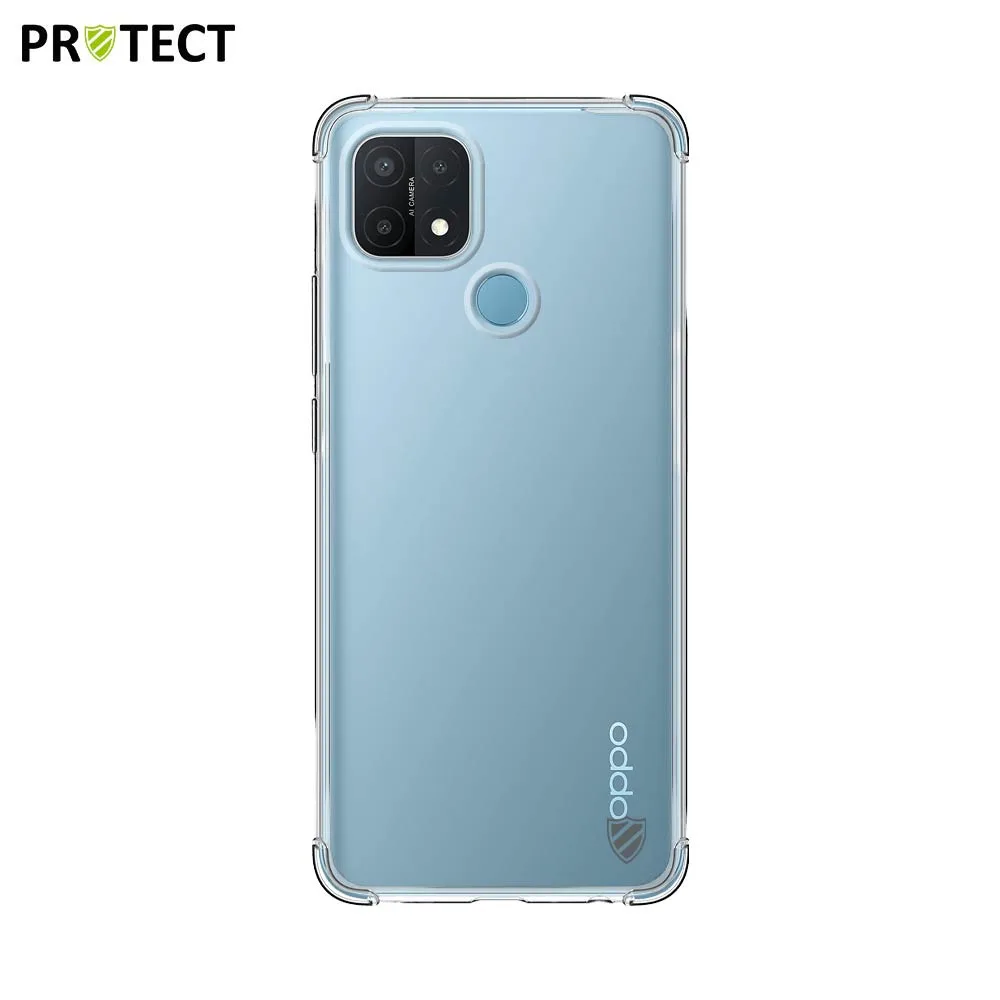 Coque Silicone Renforcée PROTECT pour OPPO A15 Transparent