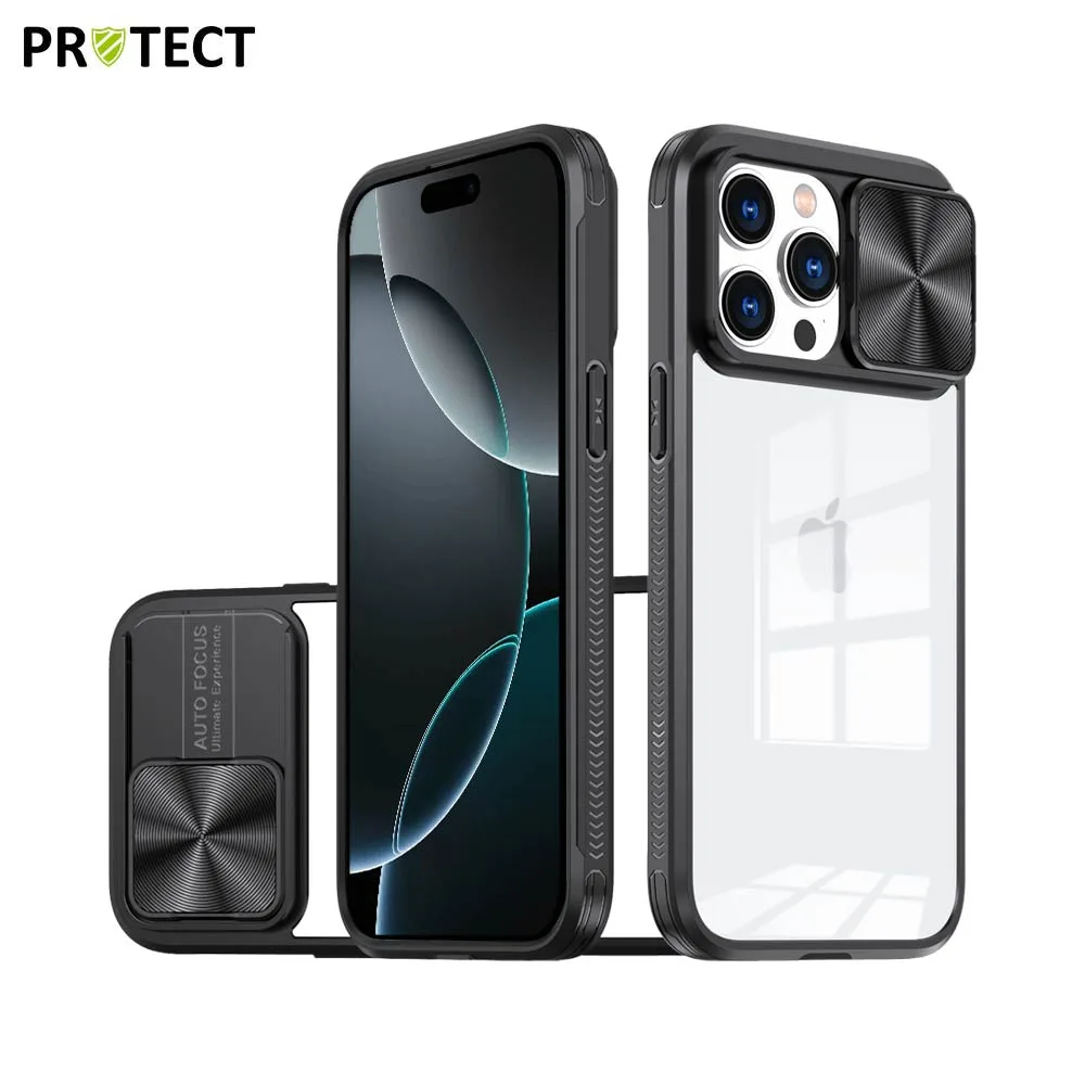 Coque de Protection IE027 PROTECT pour Apple iPhone 16 Pro Noir — vue 2