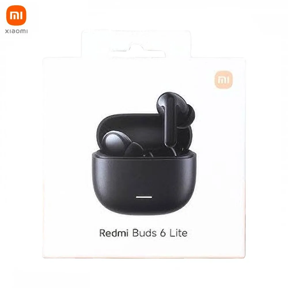 Écouteurs Bluetooth Xiaomi Redmi Buds 6 Lite Noir — vue 3