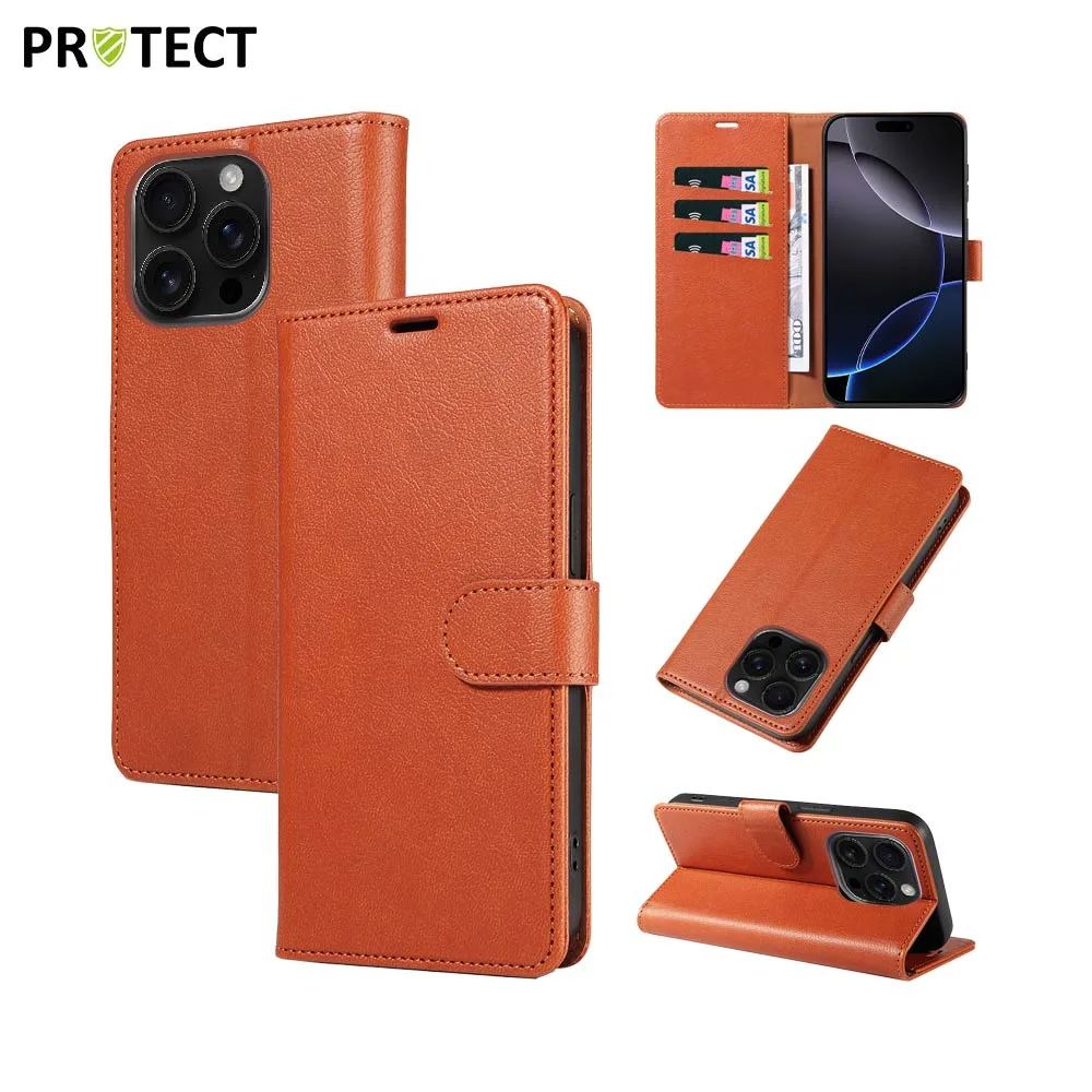 Housse de Protection IP011 PROTECT pour Apple iPhone 16 Pro Max Marron