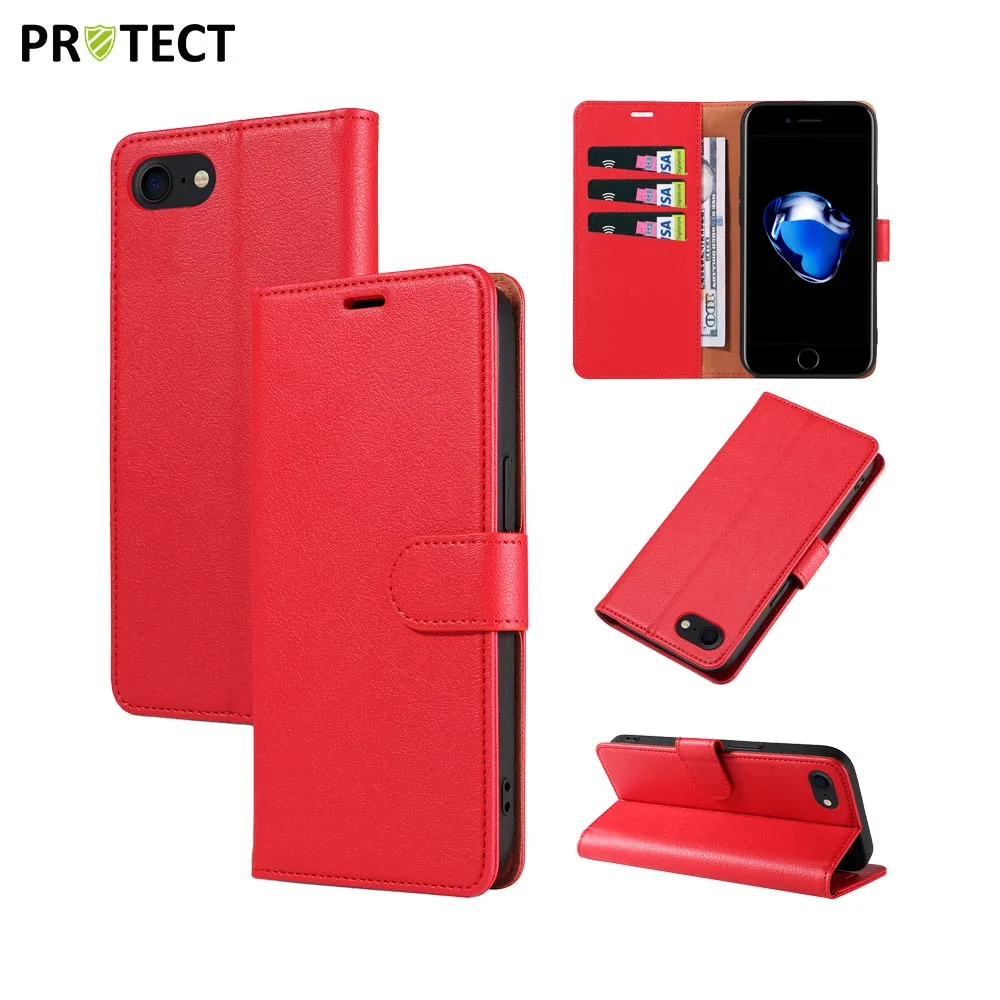 Housse de Protection IP011 PROTECT pour Apple iPhone 7/iPhone 8/iPhone SE (2nd Gen)/iPhone SE (3e Gen) Rouge