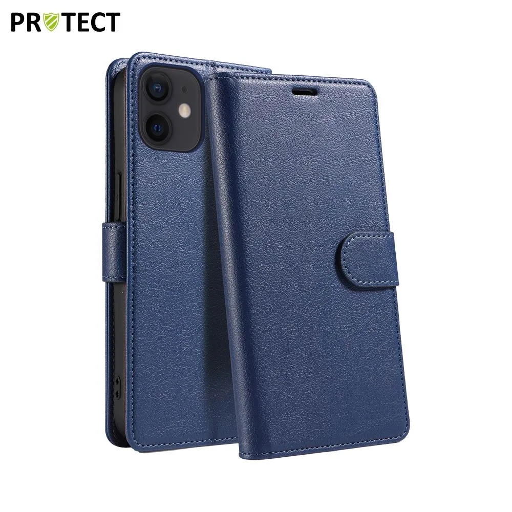 Housse de Protection IP011 PROTECT pour Apple iPhone 12 Mini Bleu Marine