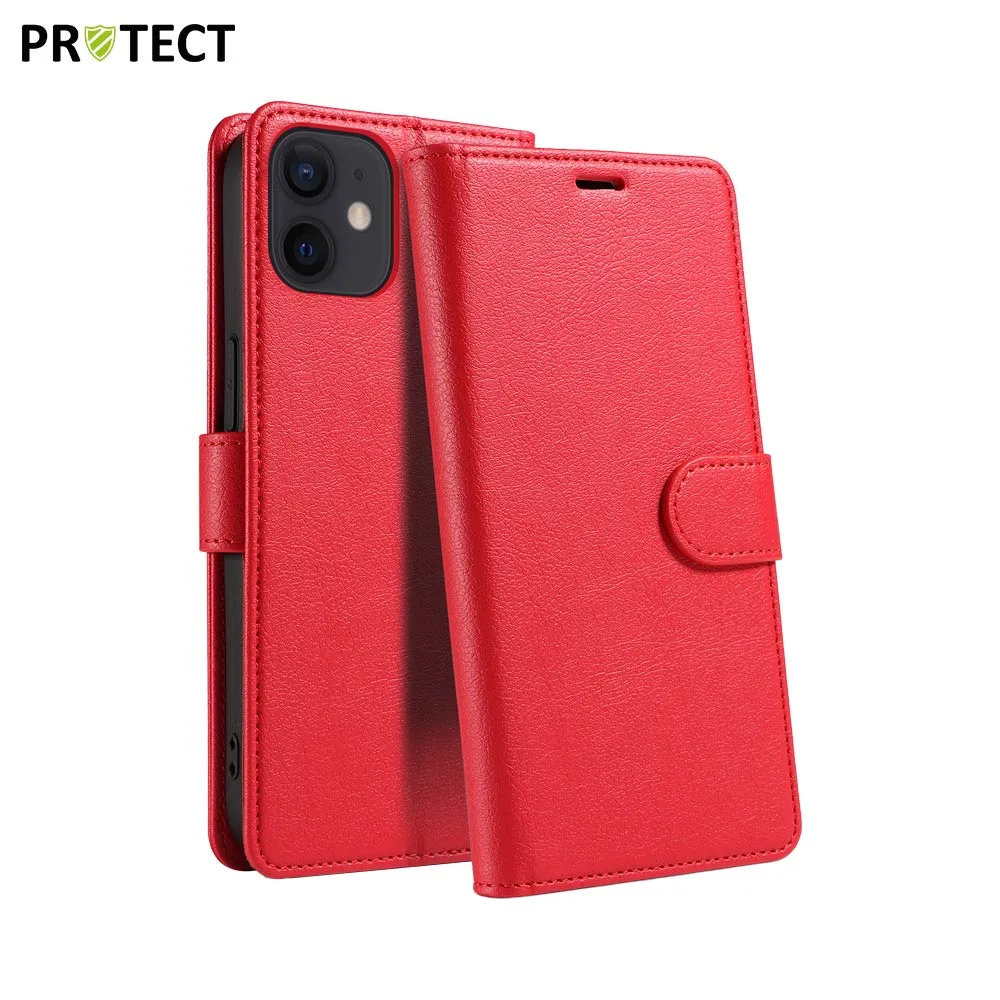 Housse de Protection IP011 PROTECT pour Apple iPhone 12 Mini Rouge