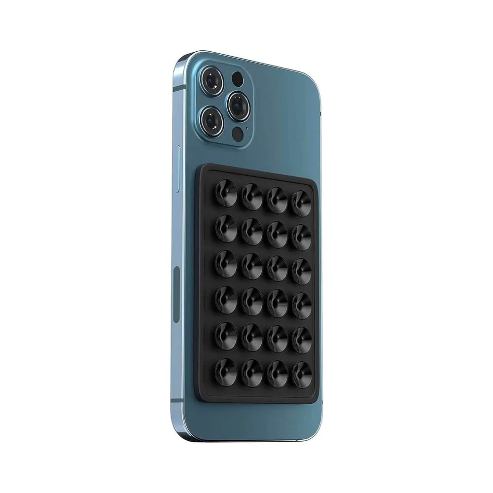 Support Ventouse Silicone Universel pour Smartphone Orange — vue 2