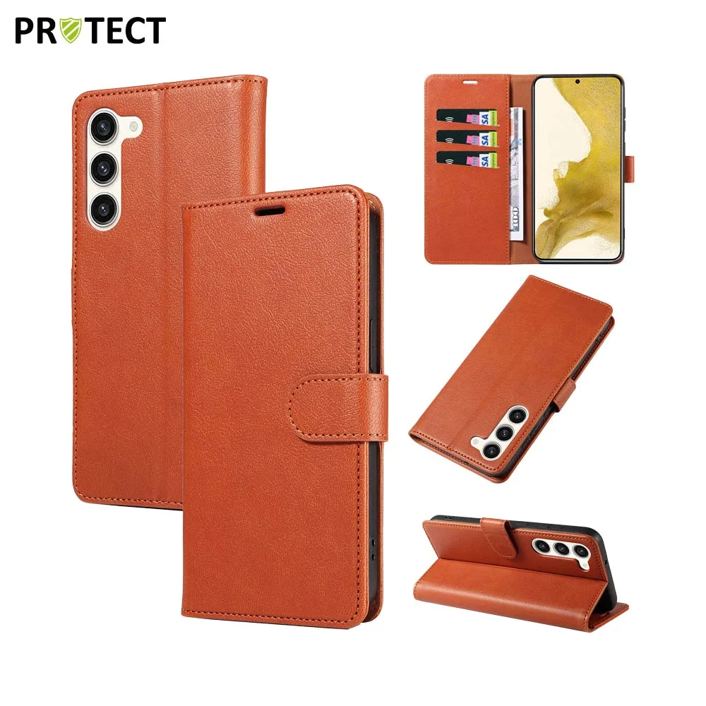Housse de Protection IP011 PROTECT pour Samsung Galaxy S22 Plus S906 Marron — vue 2