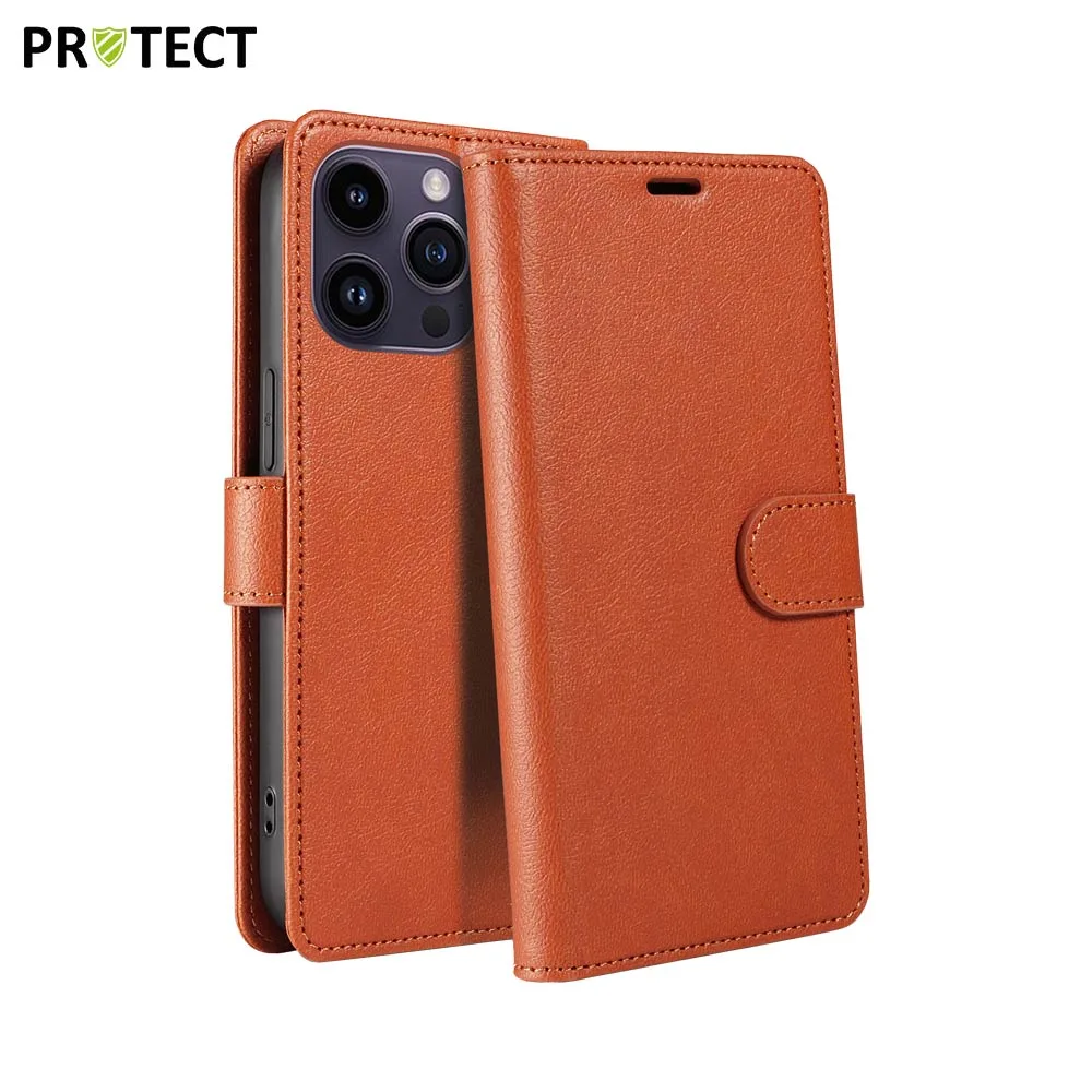 Housse de Protection IP011 PROTECT pour Apple iPhone 14 Pro Max Marron