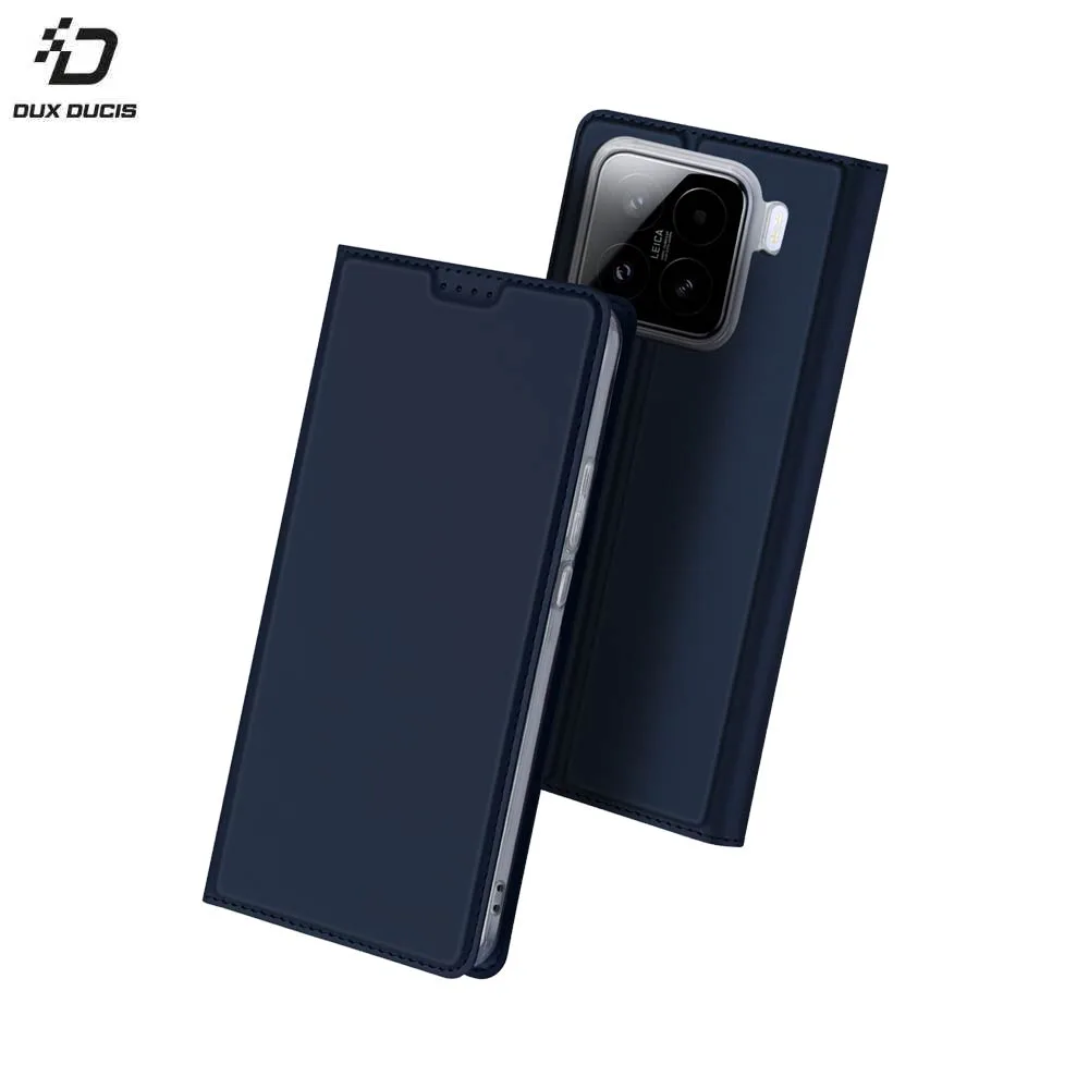 Housse Skin Pro Dux Ducis Xiaomi 15 5G Bleu