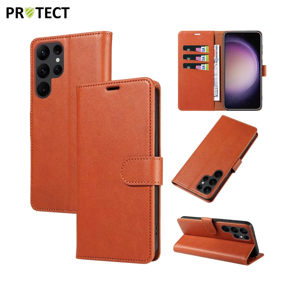 Housse de Protection IP011 PROTECT pour Samsung Galaxy S21 Ultra 5G G998 Marron — vue 2