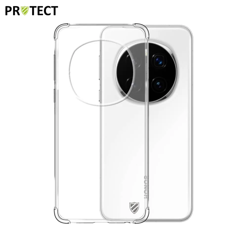 Coque Silicone Renforcée PROTECT pour Honor Magic 7 Pro Transparent
