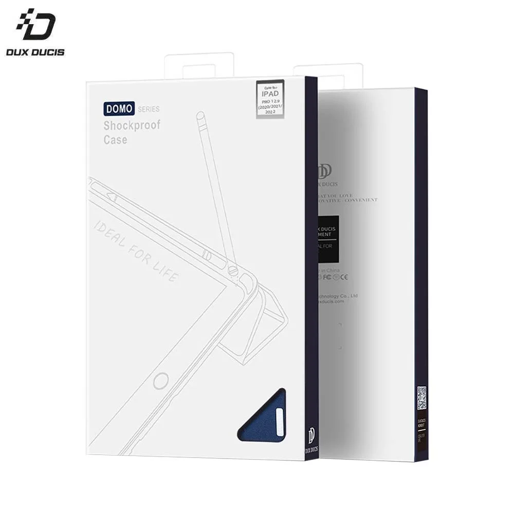 Housse de Protection Domo Dux Ducis pour Apple iPad Pro 12.9" (3e génération)/iPad Pro 12.9" (4e génération)/iPad Pro 12.9" (5e génération)/iPad Pro 12.9" M2 (6e génération) Noir — vue 2