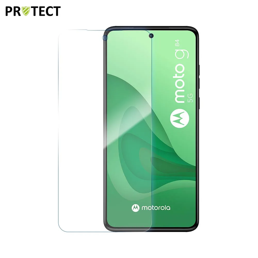 Verre Trempé Classique PROTECT pour Motorola Moto G84 5G Transparent