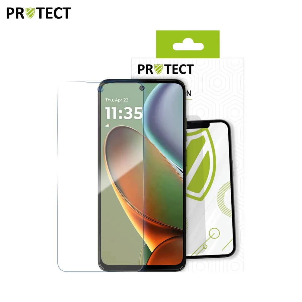 Verre Trempé Classique PROTECT pour Motorola Moto G15 & G15 Power Transparent — vue 2