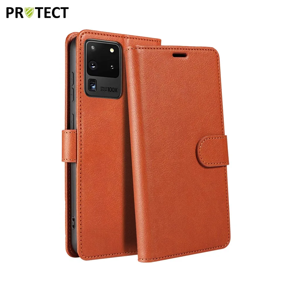 Housse de Protection IP011 PROTECT pour Samsung Galaxy S20 Ultra G988 Marron