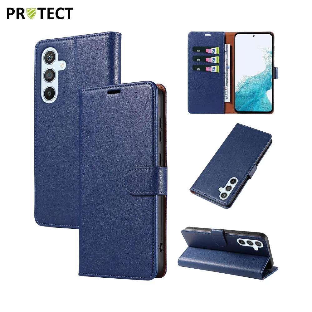 Housse de Protection IP011 PROTECT pour Samsung Galaxy A35 5G A356 Bleu Marine