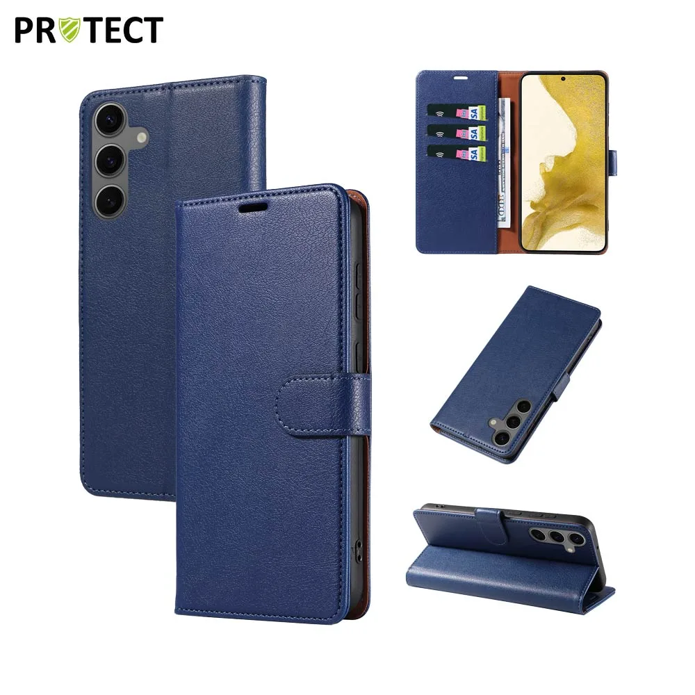 Housse de Protection IP011 PROTECT pour Samsung Galaxy S24 FE S721B Bleu Marine
