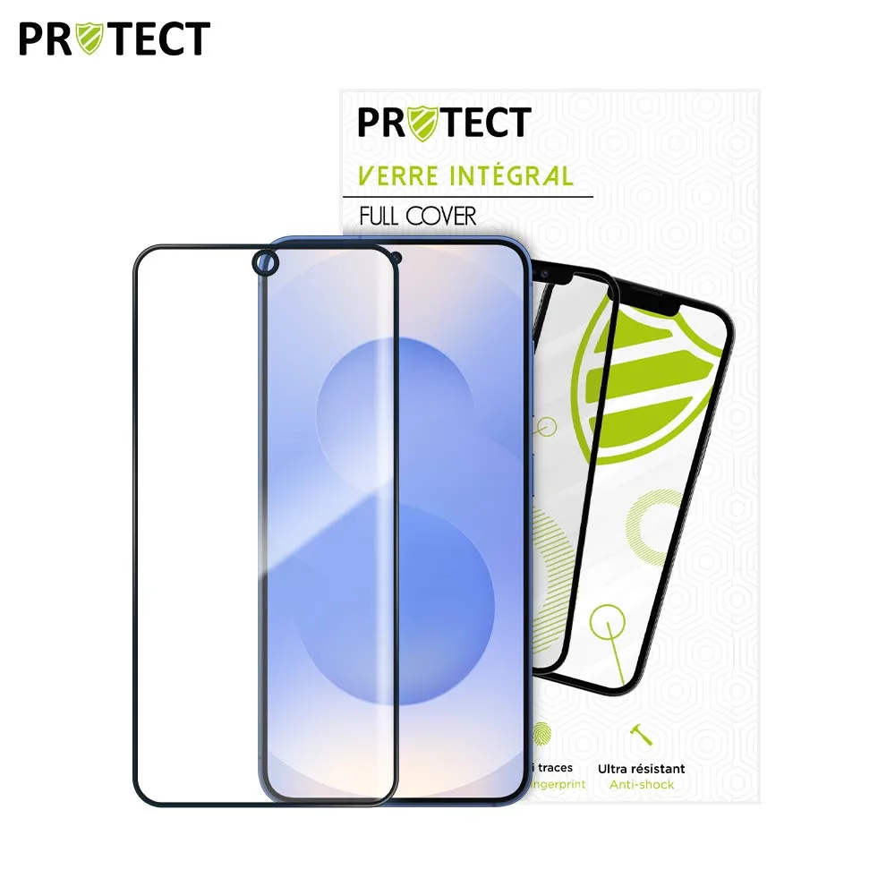 Verre Trempé Intégral PROTECT pour Samsung Galaxy S25 S931 Noir — vue 2