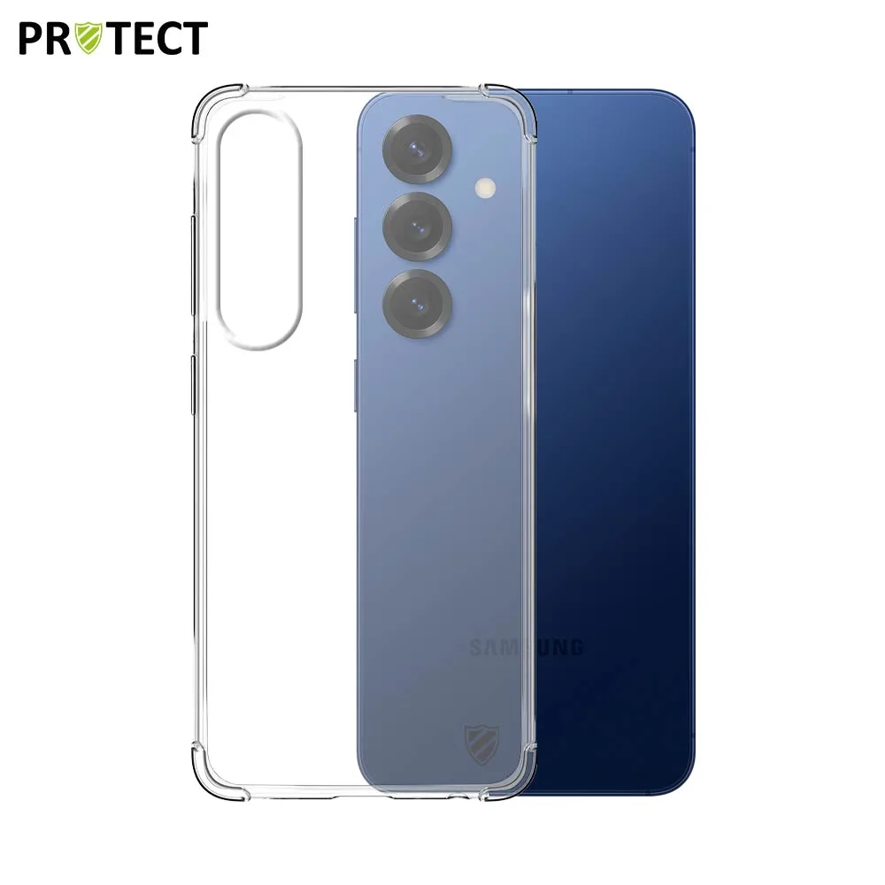 Pack de 10 Coques Renforcée PROTECT Samsung Galaxy S25 Bulk Transparent