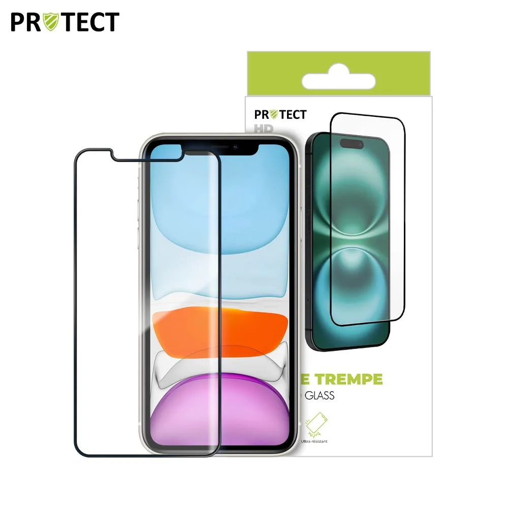Verre Trempé HD PROTECT pour Apple iPhone 11 & XR Transparent — vue 3