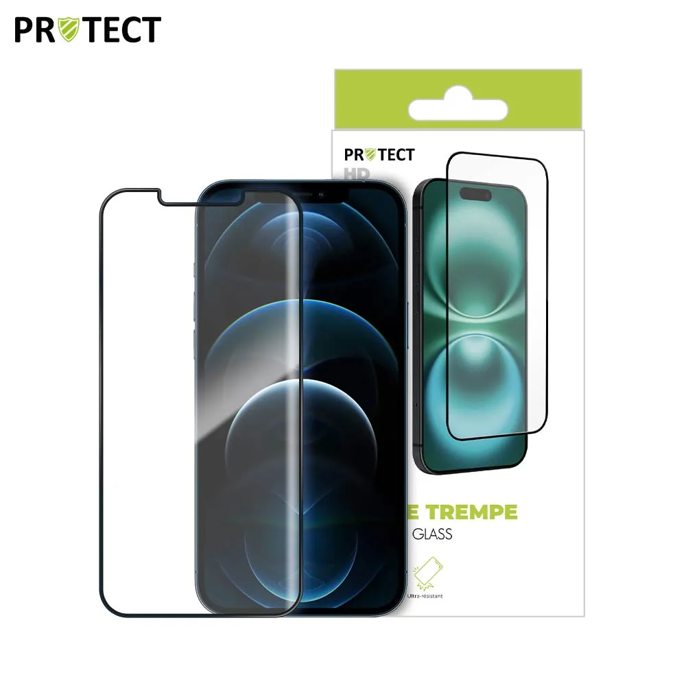 Verre Trempé HD PROTECT pour Apple iPhone 12 & 12 Pro Transparent — vue 3