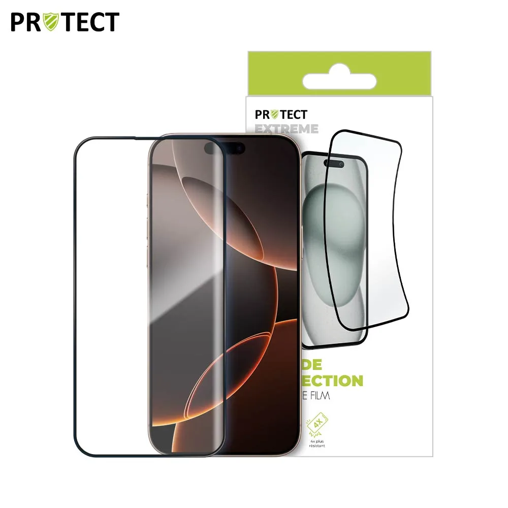 Film de Protection EXTREME PROTECT pour Apple iPhone 16 Pro Transparent — vue 3