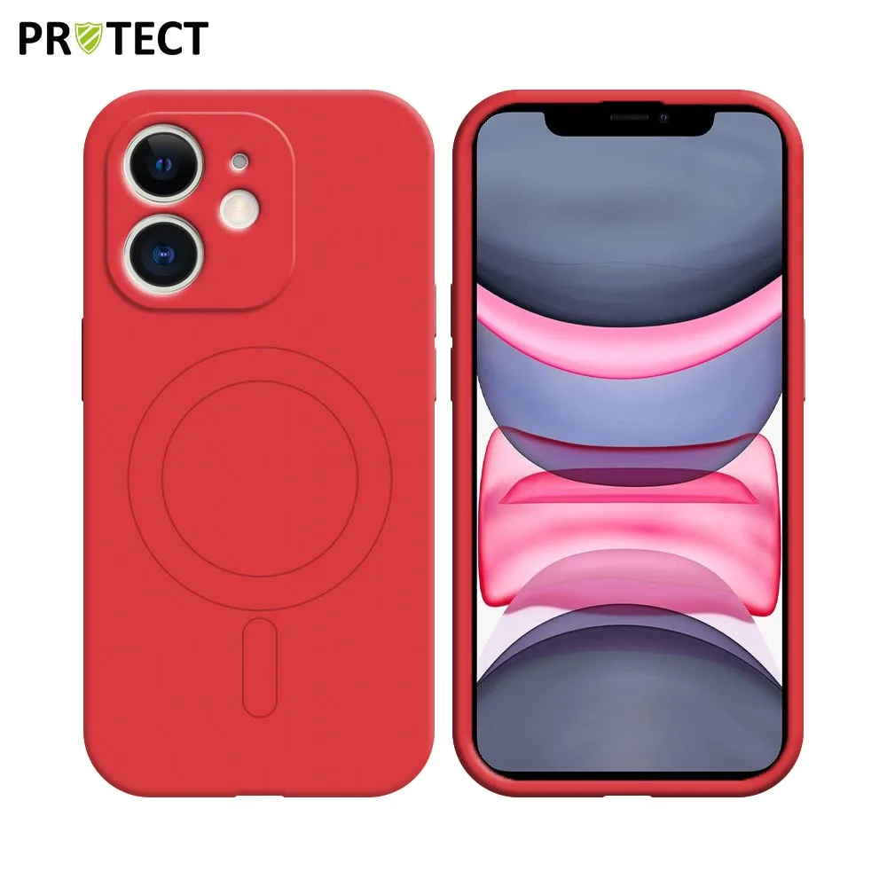 Coque IZ001 PROTECT Apple iPhone 11 MagSafe Rouge