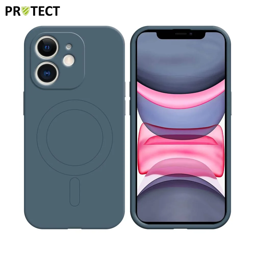 Coque IZ001 PROTECT Apple iPhone 11 MagSafe Bleu