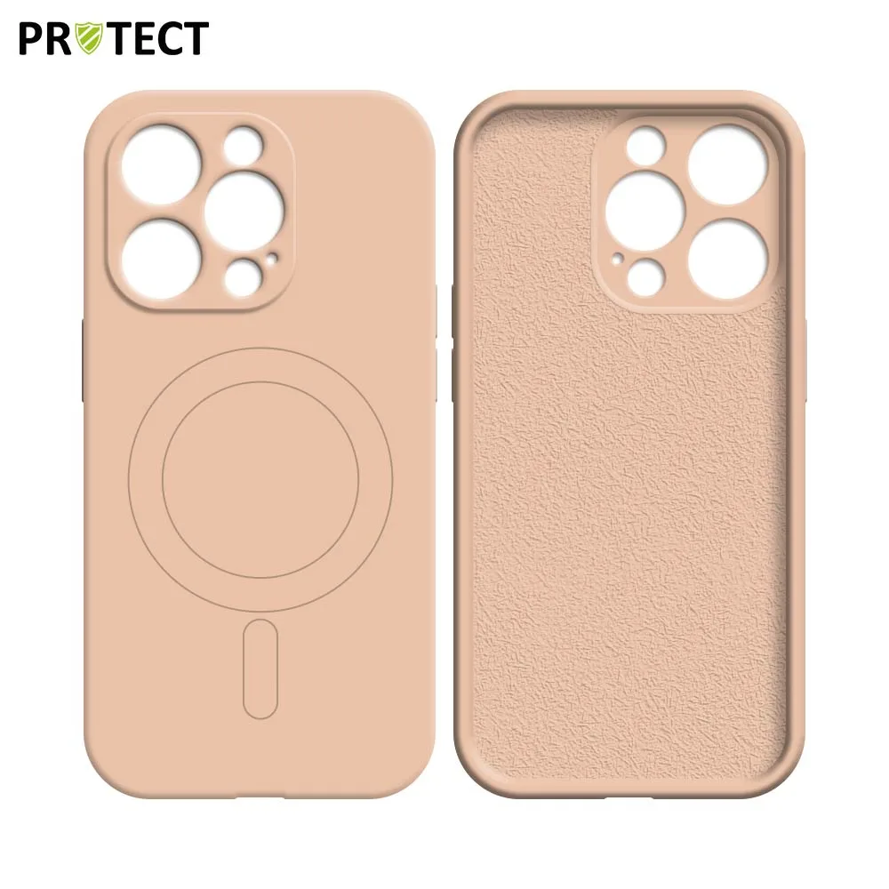 Coque de Protection IZ001 PROTECT pour Apple iPhone 12 Pro MagSafe Rose