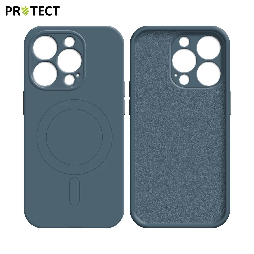 Coque de Protection IZ001 PROTECT pour Apple iPhone 14 Pro Max MagSafe Bleu — vue 2