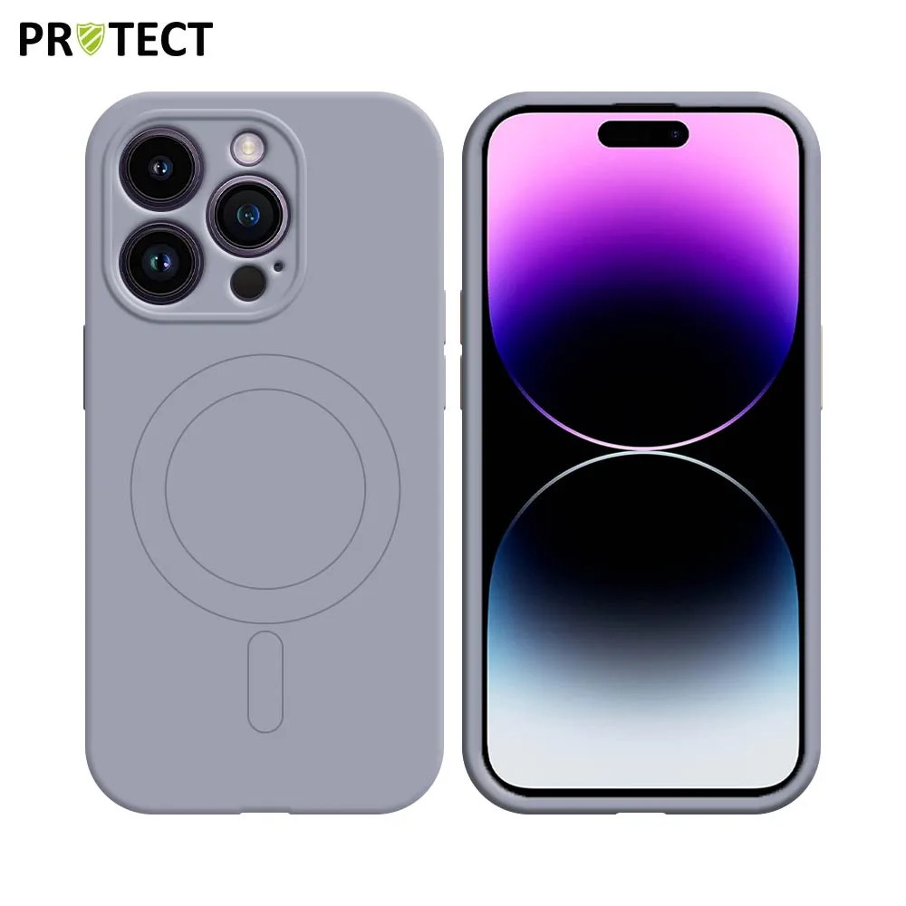 Coque de Protection IZ001 PROTECT pour Apple iPhone 14 Pro Max MagSafe Violet