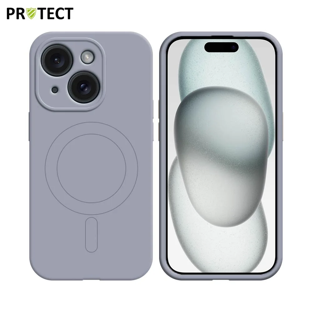 Coque de Protection IZ001 PROTECT pour Apple iPhone 15 MagSafe Violet