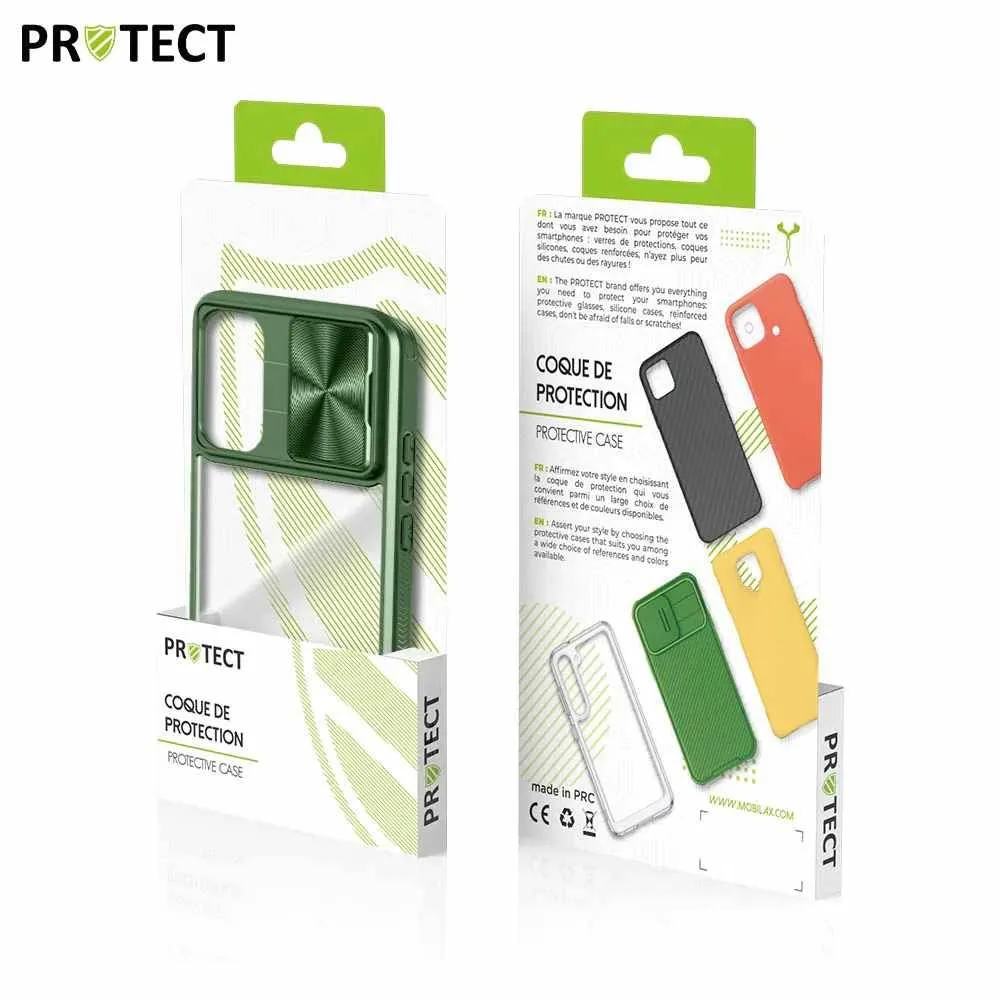 Coque de Protection IE027 PROTECT pour Samsung Galaxy A16 5G A166 & A16 4G A165 Vert Foncé