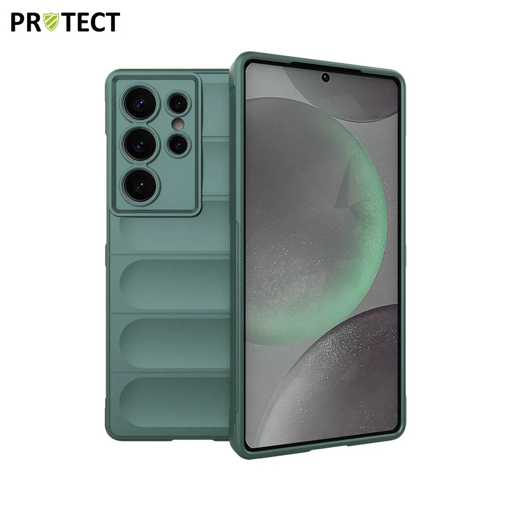 Coque IX008 PROTECT Samsung Galaxy S25 Ultra Vert Foncé