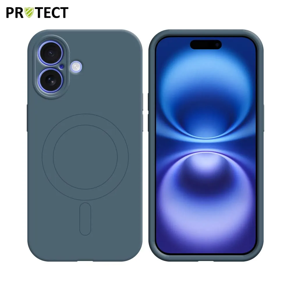 Coque IZ001 PROTECT Apple iPhone 16 Plus MagSafe Bleu