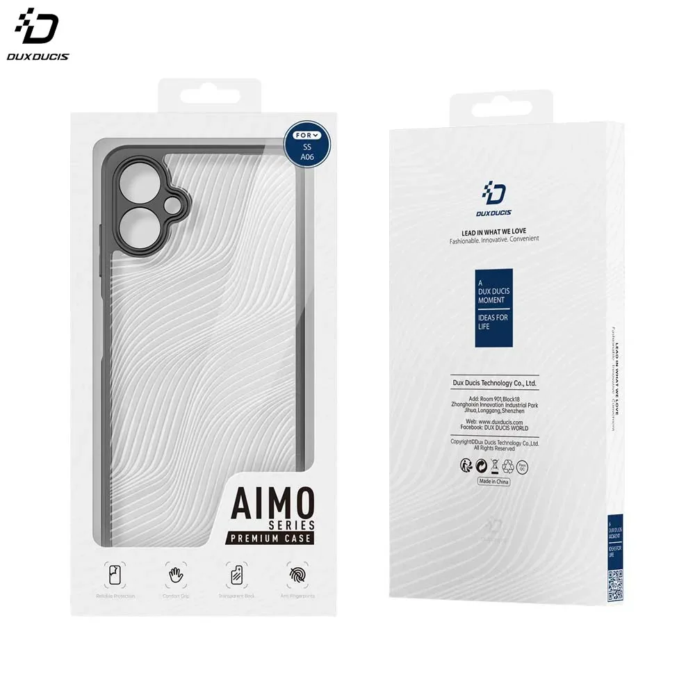 Coque de Protection Aimo Dux Ducis pour Samsung Galaxy A06 A065 Noir