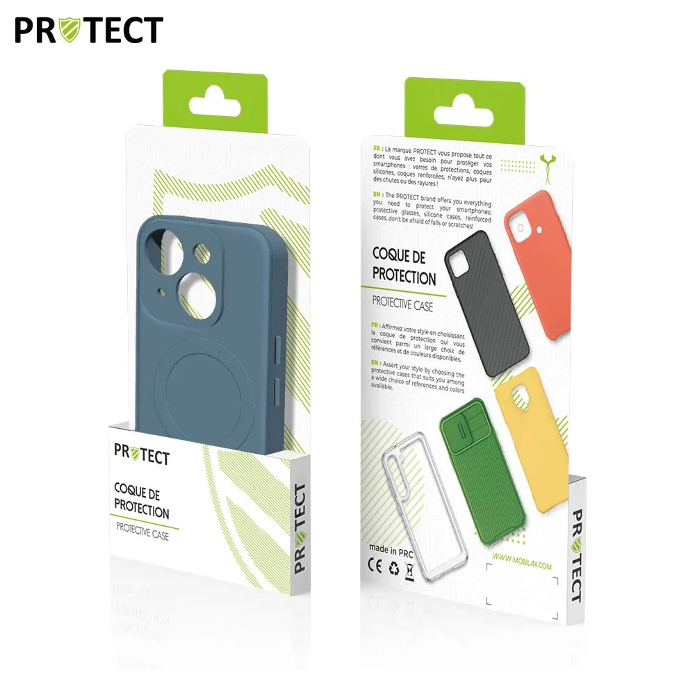 Coque de Protection IZ001 PROTECT pour Apple iPhone 13 MagSafe Bleu — vue 3