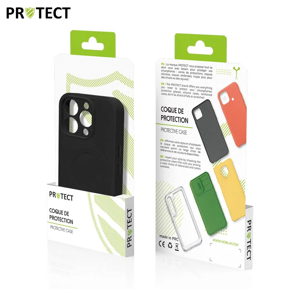 Coque de Protection IZ001 PROTECT pour Apple iPhone 15 Pro MagSafe Noir — vue 3