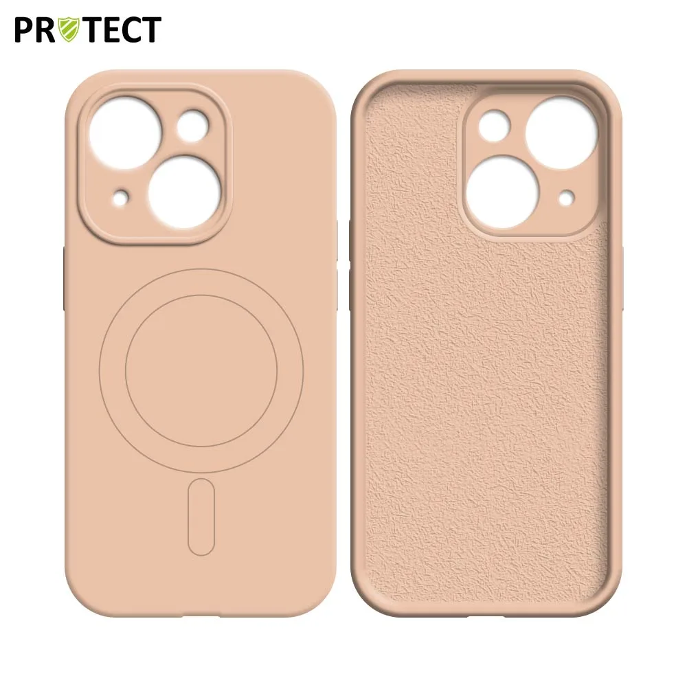 Coque de Protection IZ001 PROTECT pour Apple iPhone 15 MagSafe Rose — vue 2